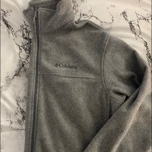 Gray Columbia Fleece Jacket